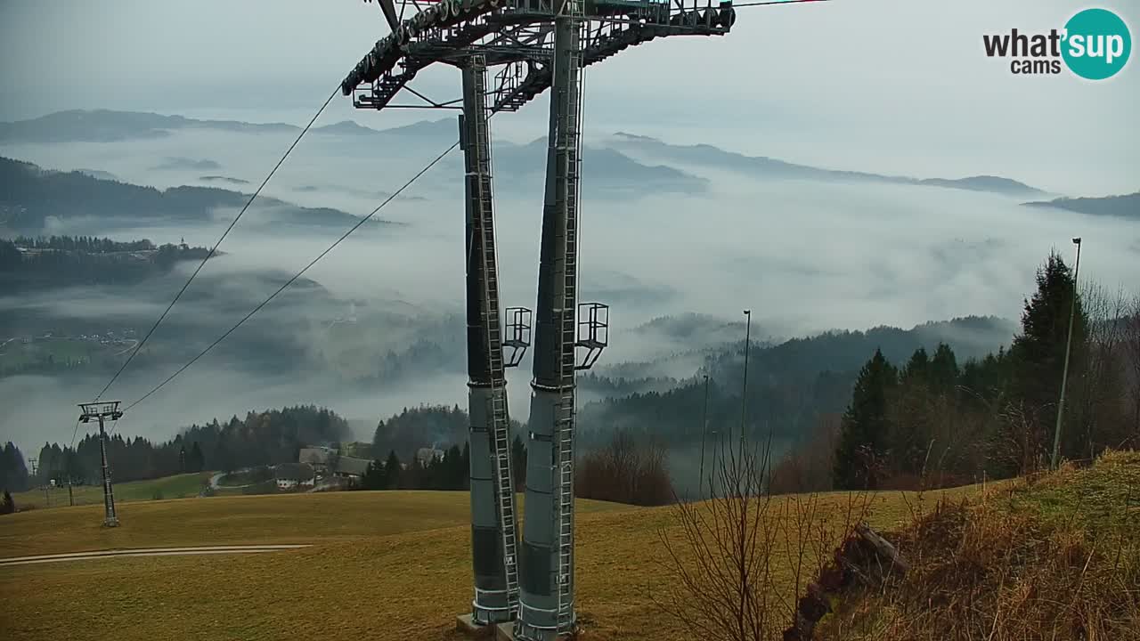 Webcam en direct de la station de ski de Stari Vrh – Slovénie
