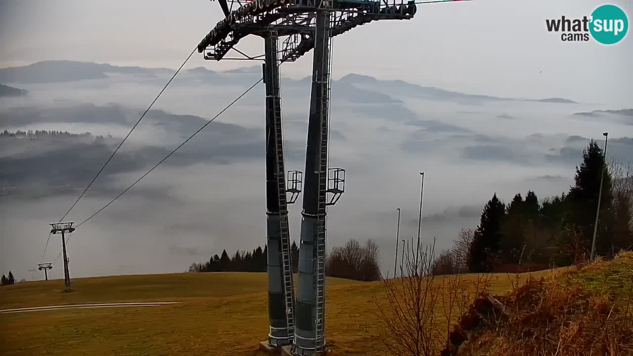 Webcam en direct de la station de ski de Stari Vrh – Slovénie