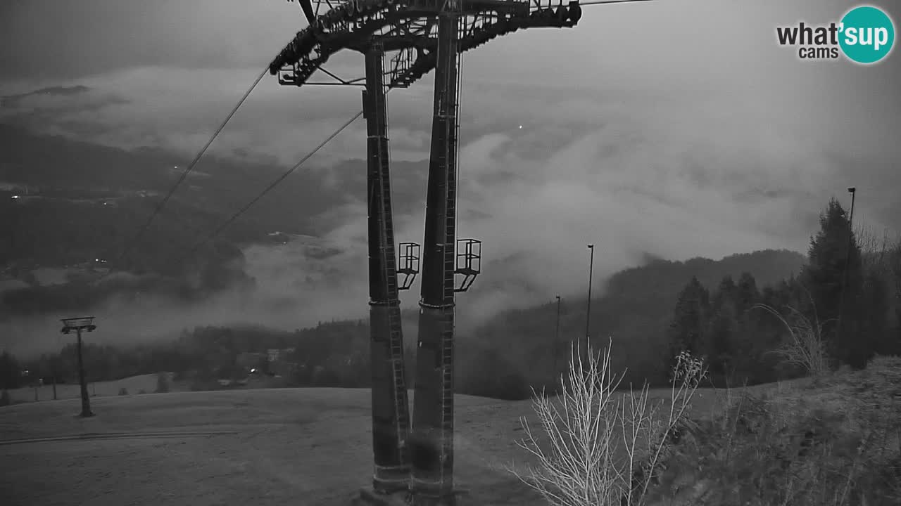 Webcam en direct de la station de ski de Stari Vrh – Slovénie