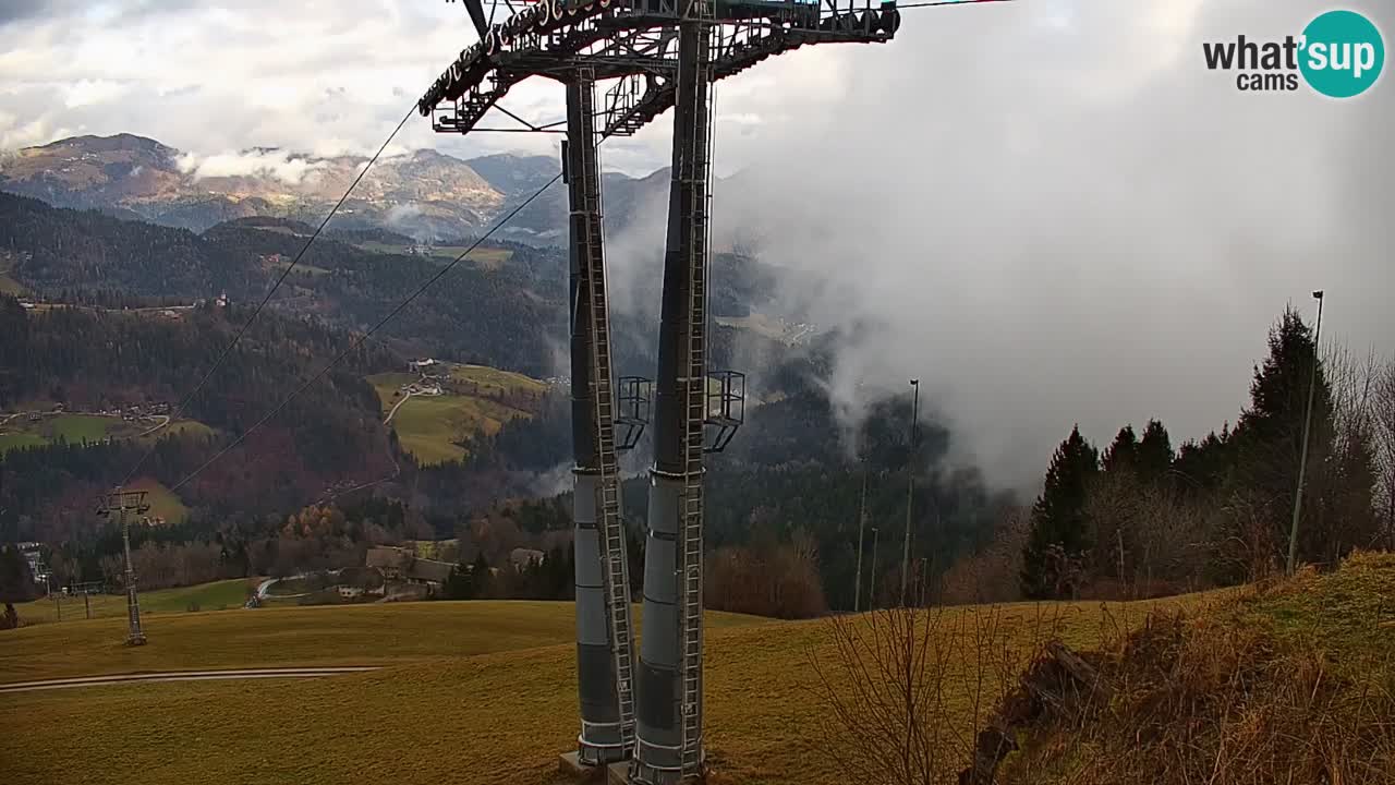 Skijalište Stari Vrh Web kamera uživo – Slovenija