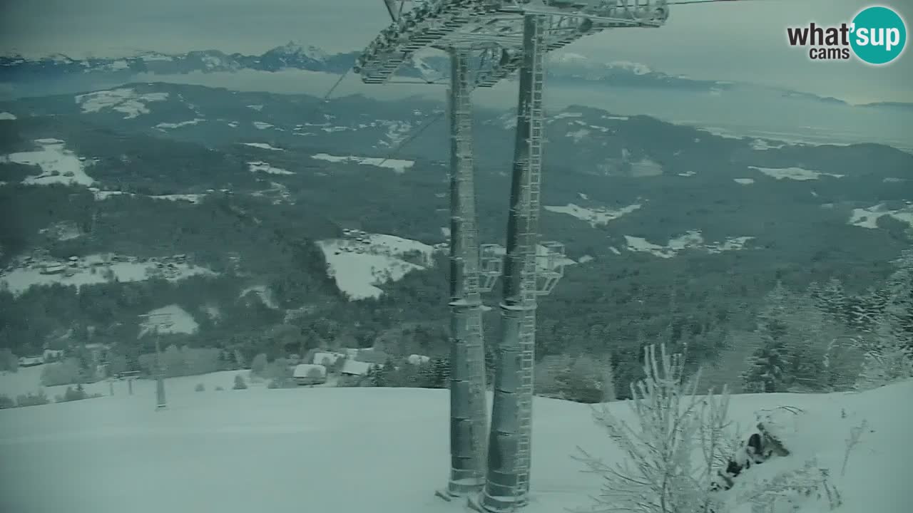 Stari Vrh Ski resort Live webcam – Slovenia