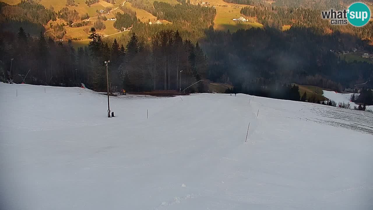 Skijalište Stari Vrh Web kamera uživo – Slovenija