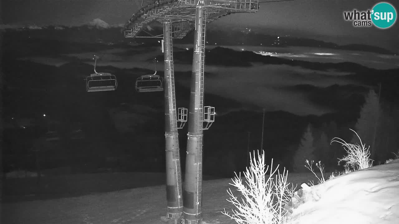 Stazione sciistica di Stari Vrh Webcam in diretta – Slovenia