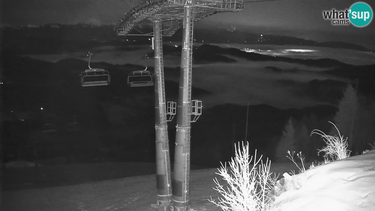 Stazione sciistica di Stari Vrh Webcam in diretta – Slovenia