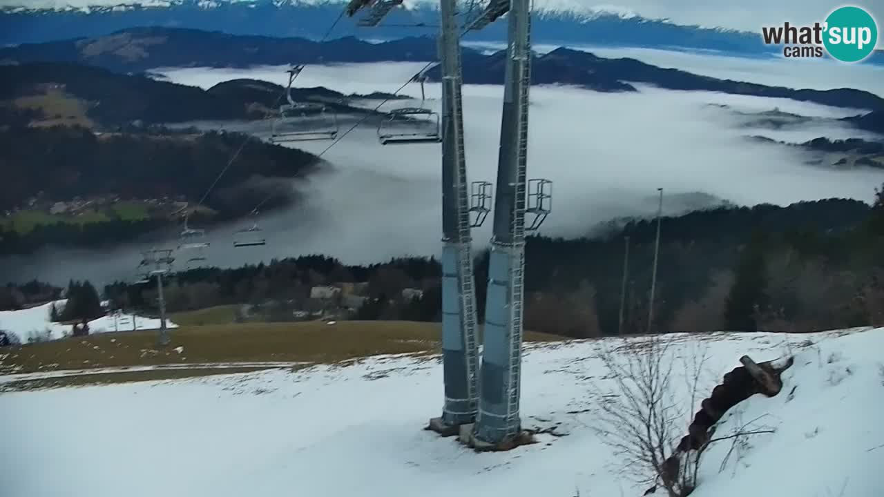Webcam en direct de la station de ski de Stari Vrh – Slovénie