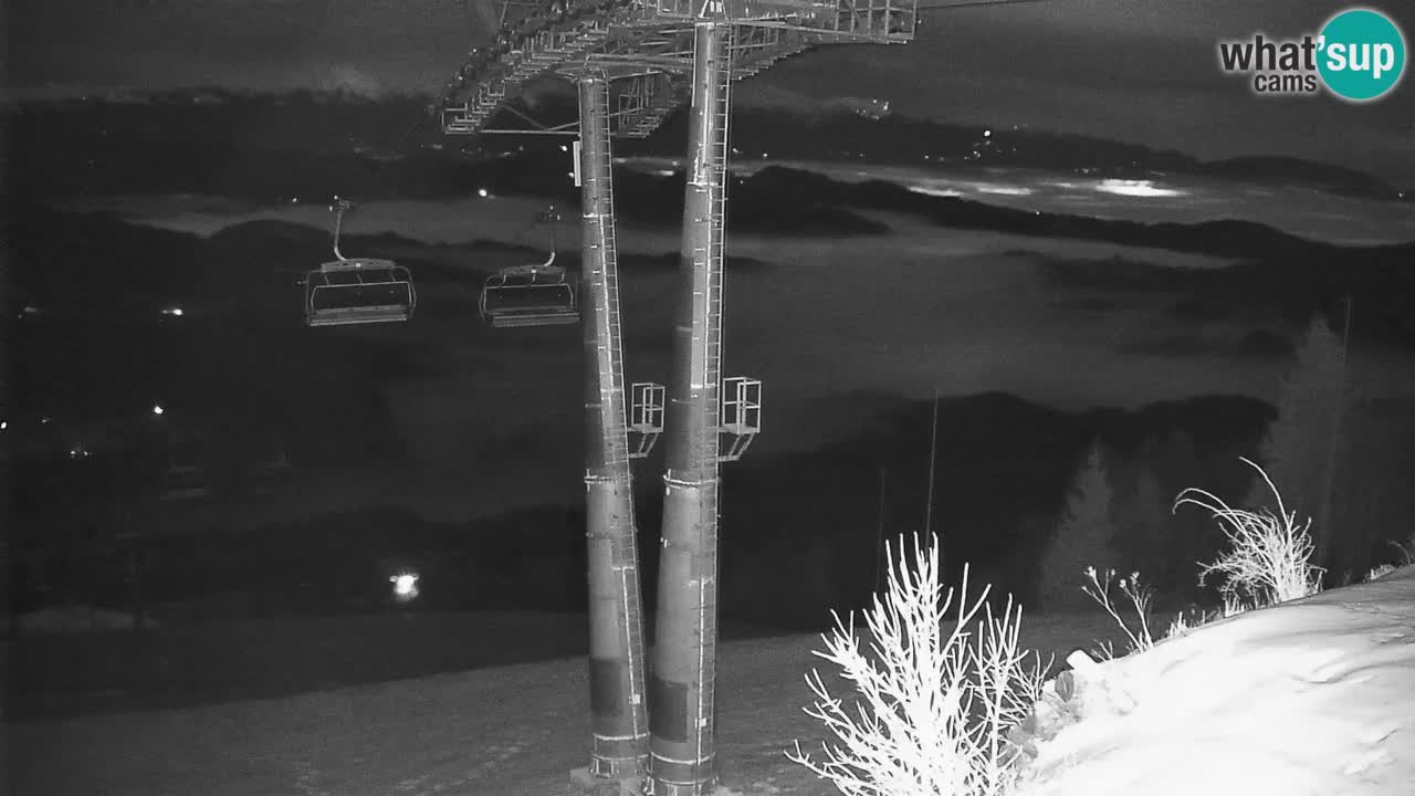 Skijalište Stari Vrh Web kamera uživo – Slovenija