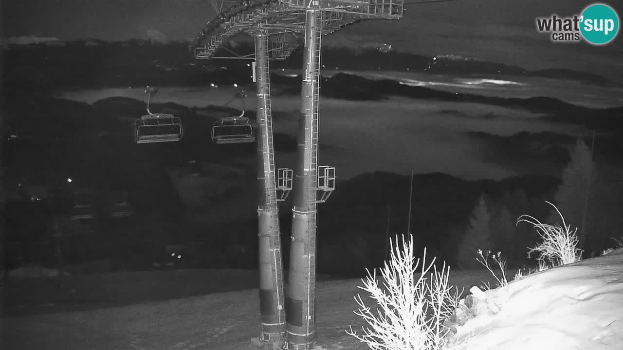 Webcam en direct de la station de ski de Stari Vrh – Slovénie