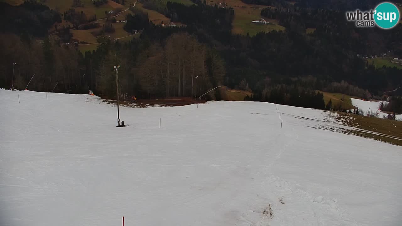 Webcam en direct de la station de ski de Stari Vrh – Slovénie