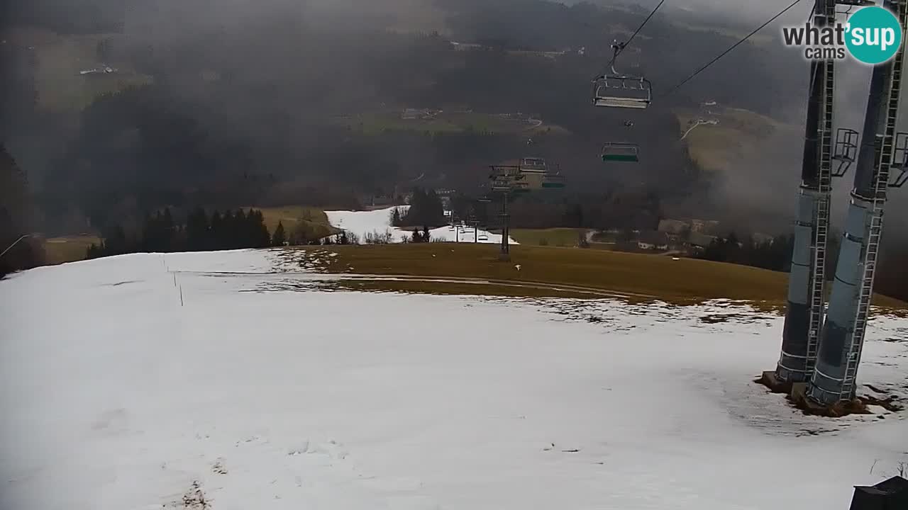 Webcam en direct de la station de ski de Stari Vrh – Slovénie