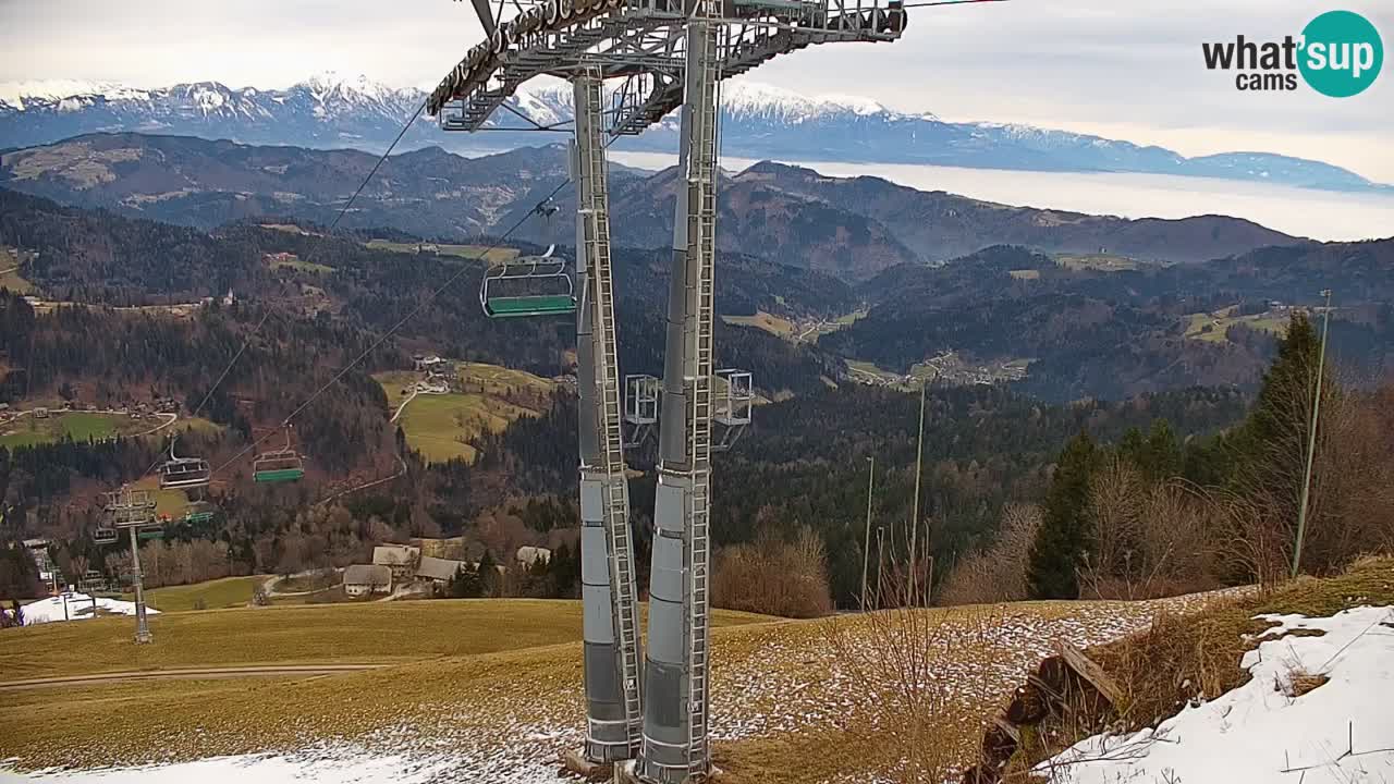 Skijalište Stari Vrh Web kamera uživo – Slovenija