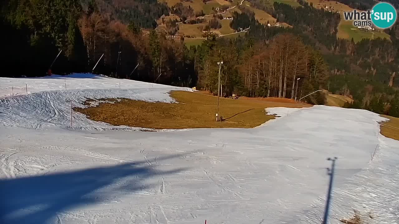 Stazione sciistica di Stari Vrh Webcam in diretta – Slovenia