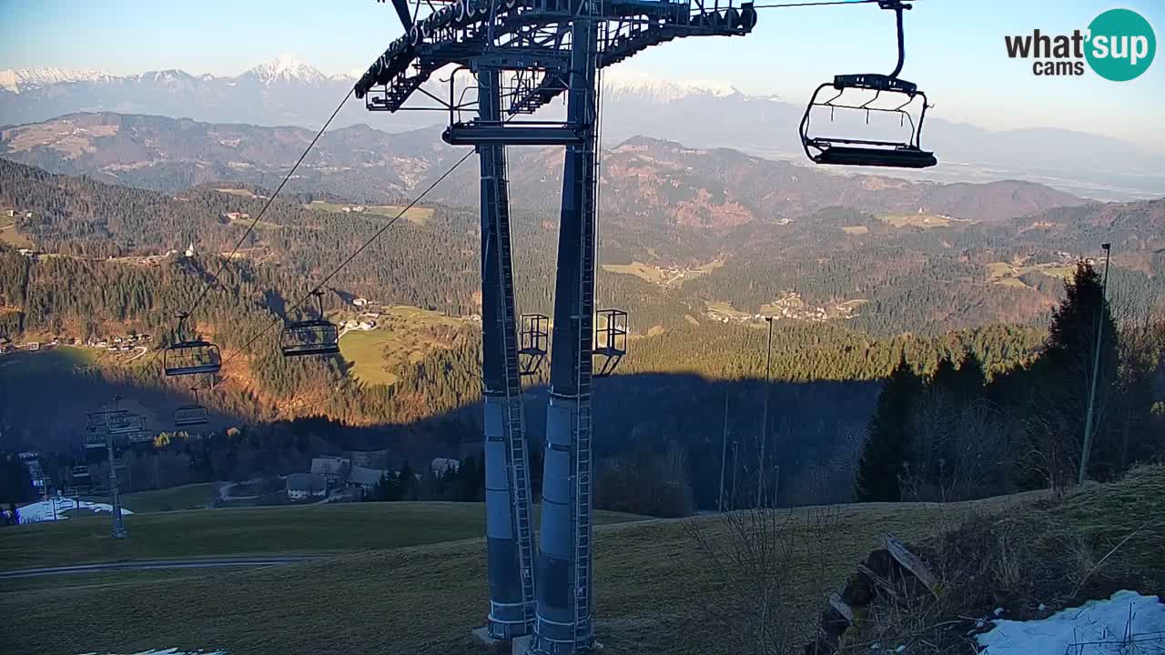 Skijalište Stari Vrh Web kamera uživo – Slovenija