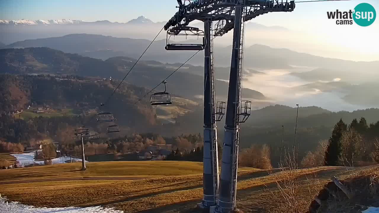 Skijalište Stari Vrh Web kamera uživo – Slovenija