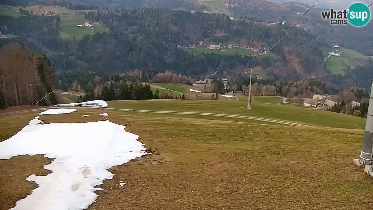 Skijalište Stari Vrh Web kamera uživo – Slovenija