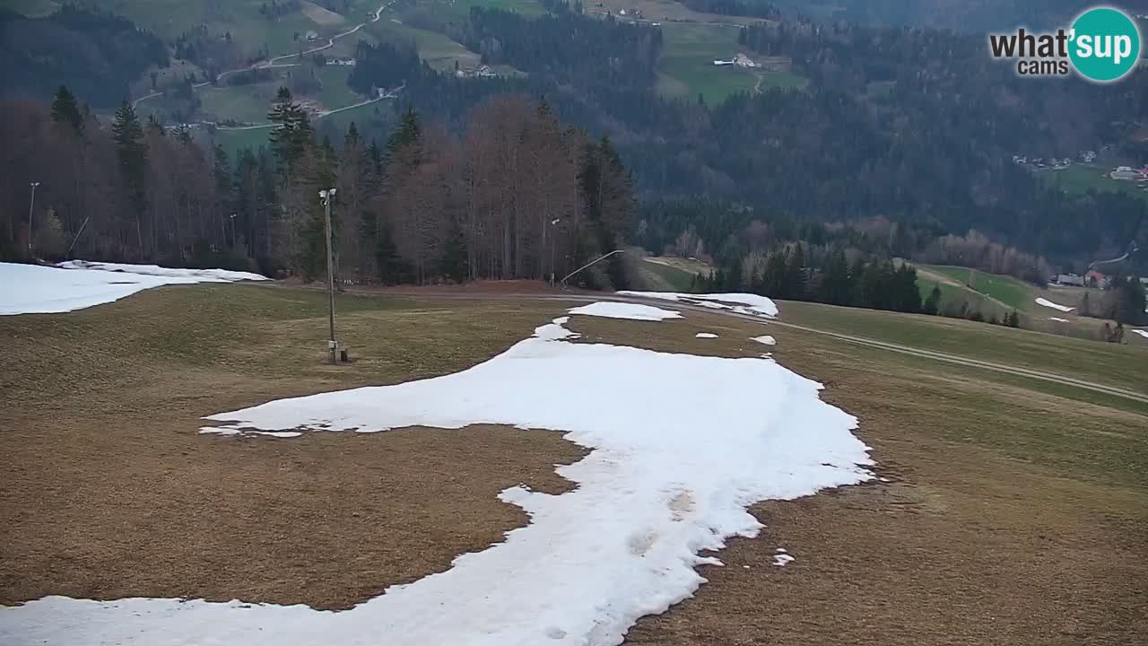 Stazione sciistica di Stari Vrh Webcam in diretta – Slovenia