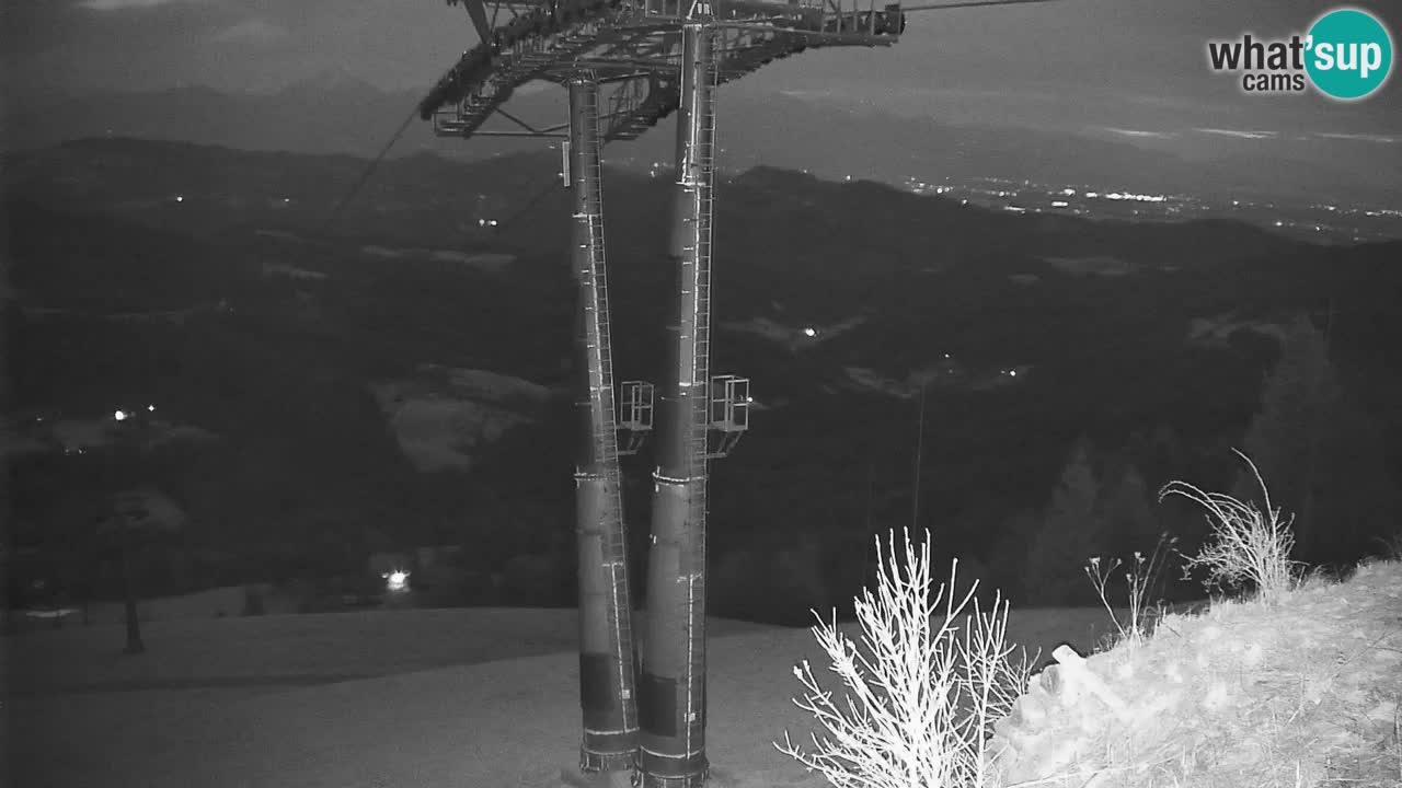 Skijalište Stari Vrh Web kamera uživo – Slovenija