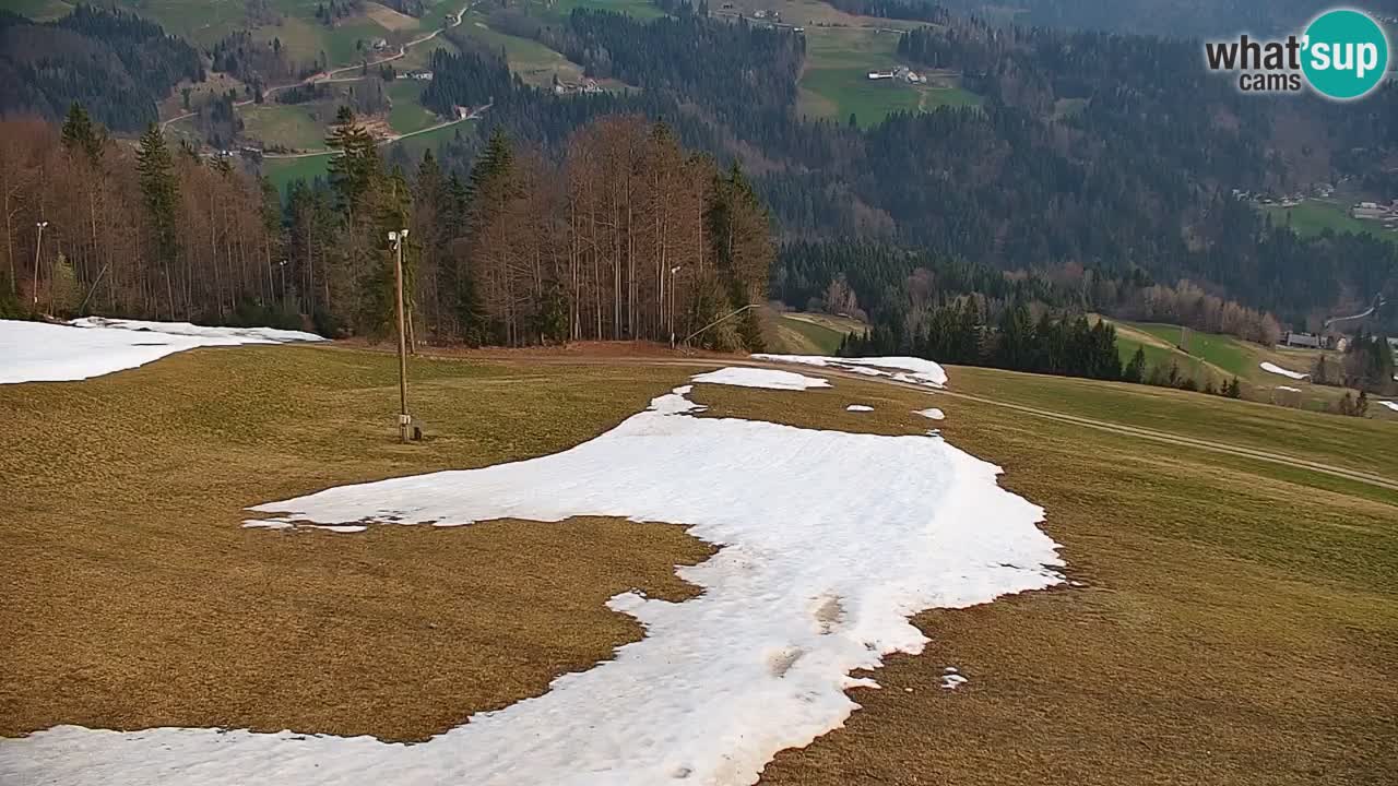 Skijalište Stari Vrh Web kamera uživo – Slovenija