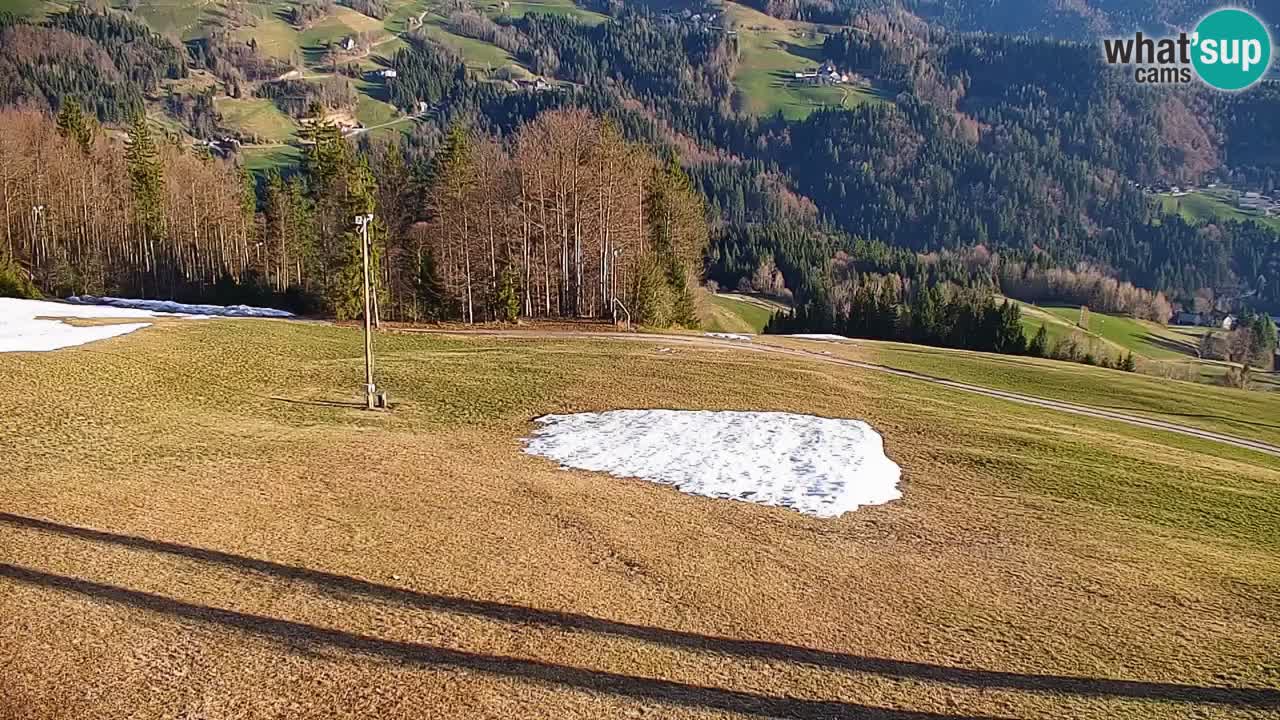 Skijalište Stari Vrh Web kamera uživo – Slovenija