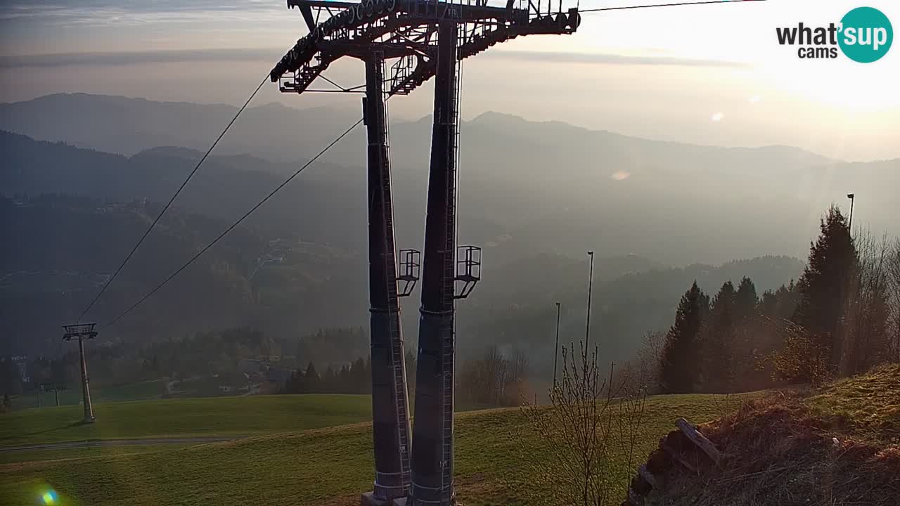 Webcam en direct de la station de ski de Stari Vrh – Slovénie