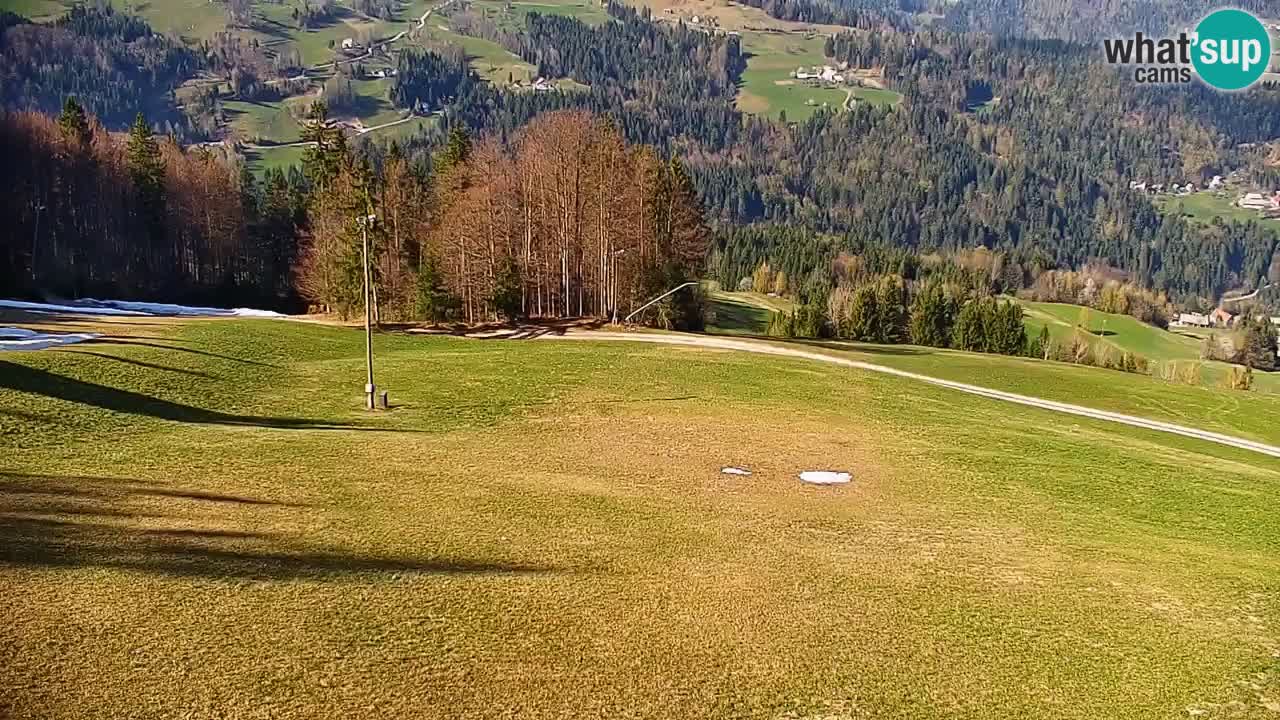 Stazione sciistica di Stari Vrh Webcam in diretta – Slovenia