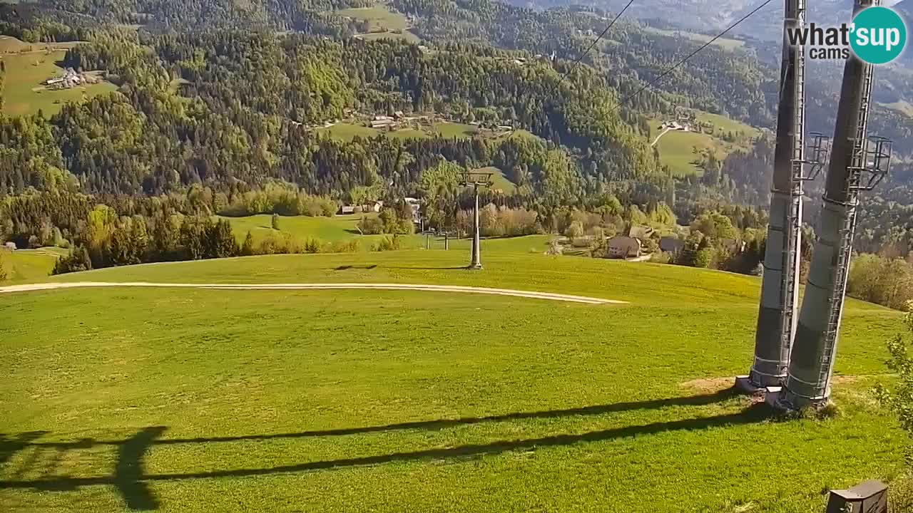 Skijalište Stari Vrh Web kamera uživo – Slovenija
