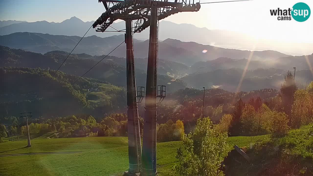 Webcam en direct de la station de ski de Stari Vrh – Slovénie