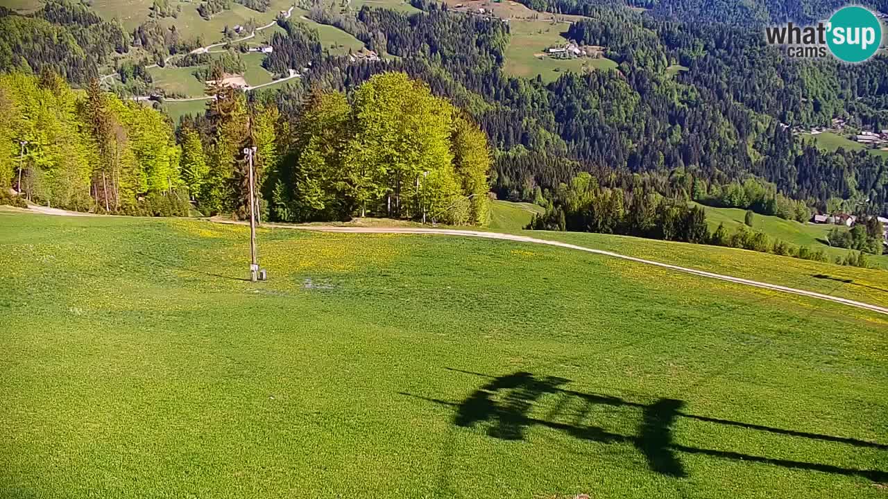 Skijalište Stari Vrh Web kamera uživo – Slovenija