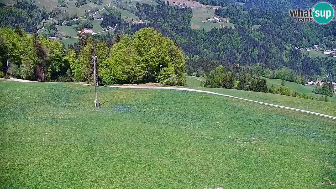 Skijalište Stari Vrh Web kamera uživo – Slovenija