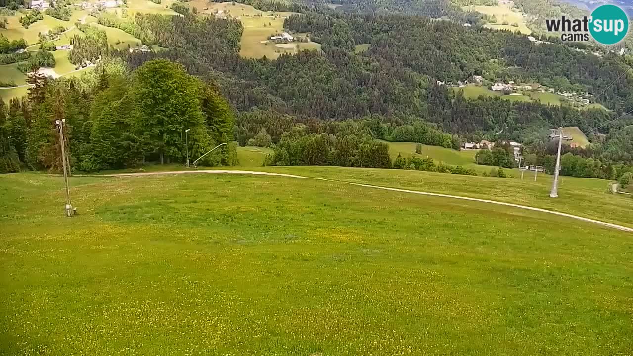 Skijalište Stari Vrh Web kamera uživo – Slovenija