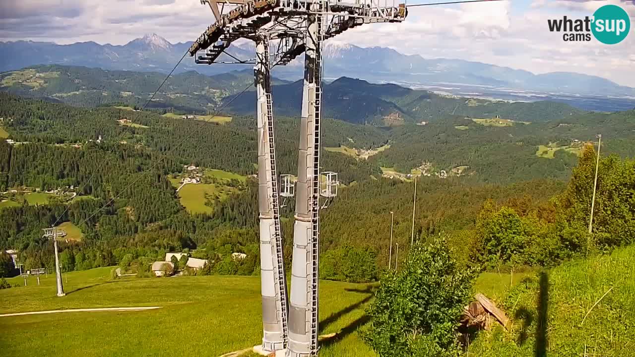 Skijalište Stari Vrh Web kamera uživo – Slovenija