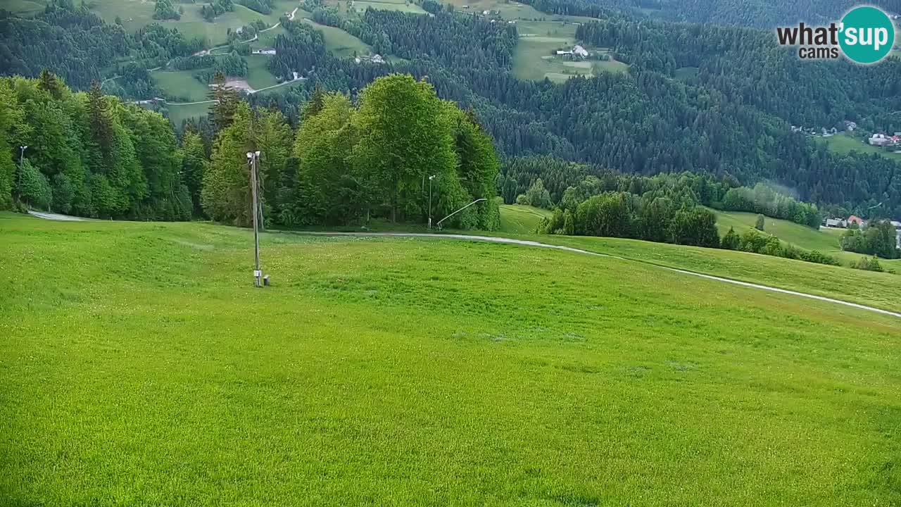 Skijalište Stari Vrh Web kamera uživo – Slovenija