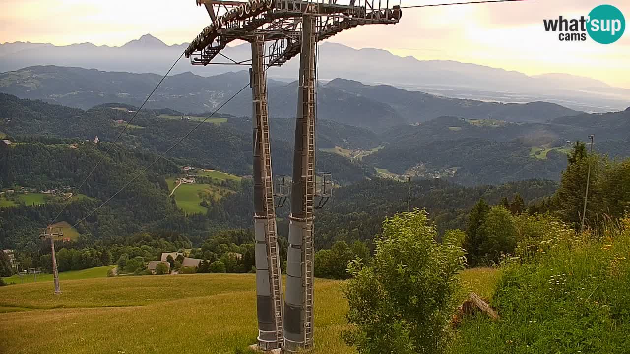 Webcam en direct de la station de ski de Stari Vrh – Slovénie