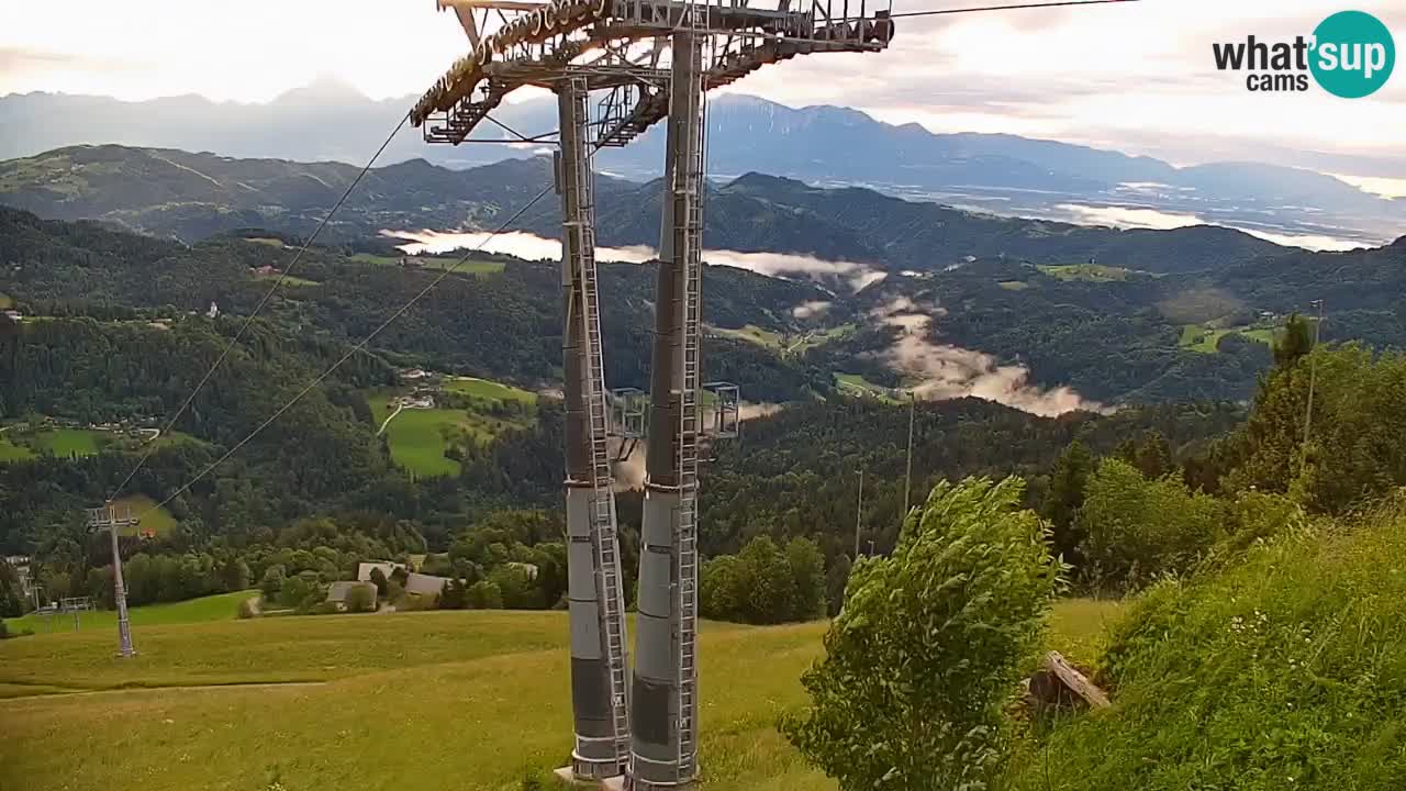 Skijalište Stari Vrh Web kamera uživo – Slovenija