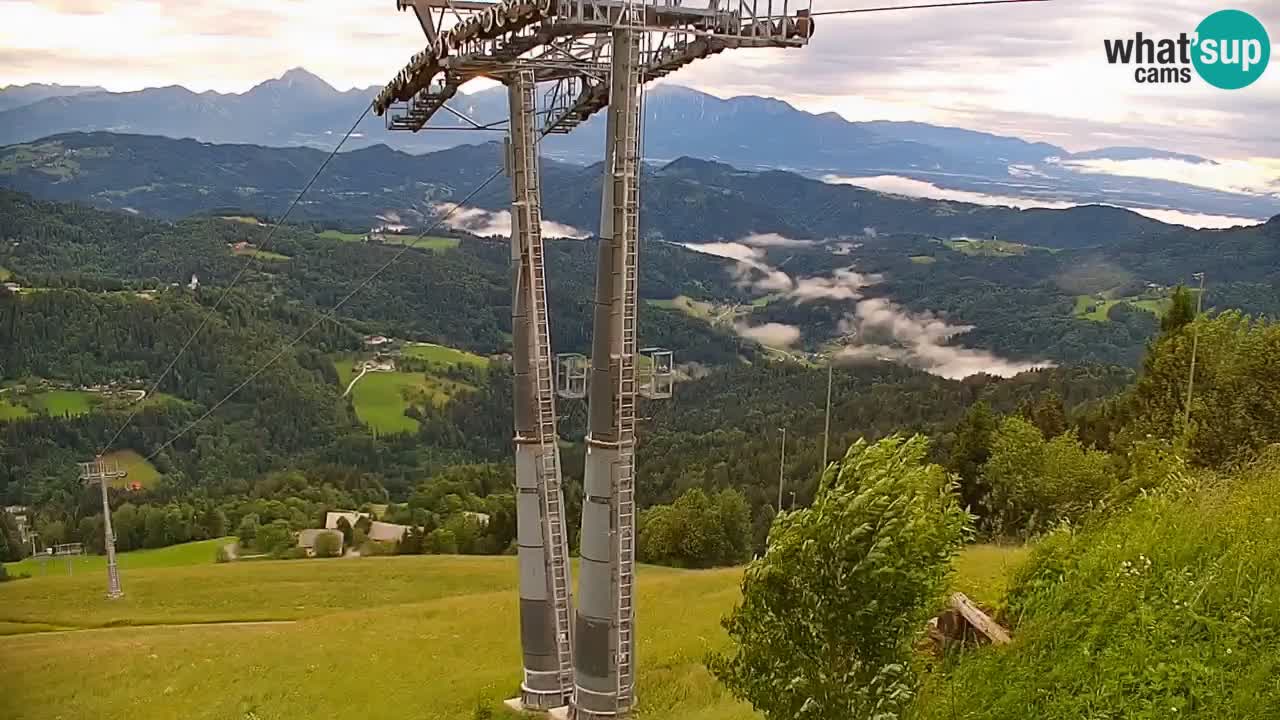 Skijalište Stari Vrh Web kamera uživo – Slovenija