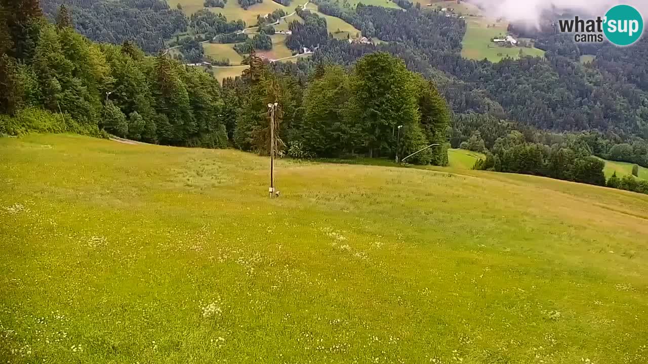 Webcam en direct de la station de ski de Stari Vrh – Slovénie