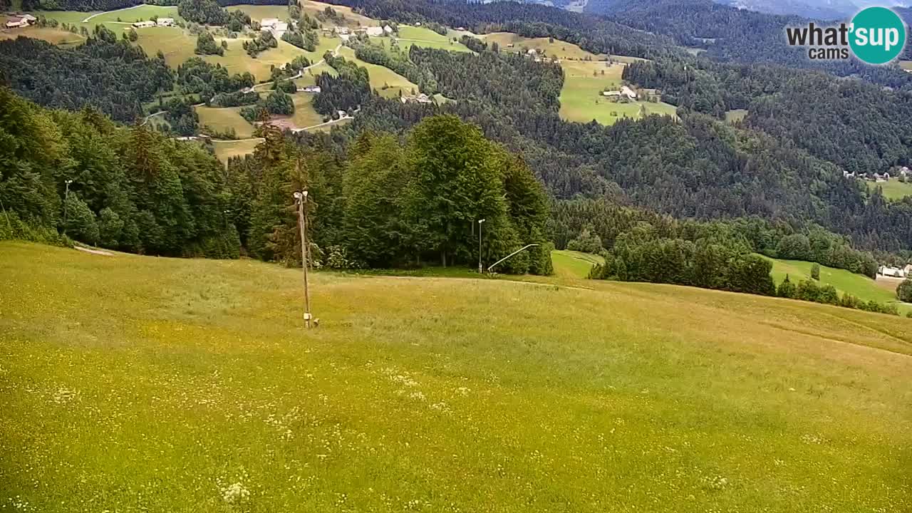 Stazione sciistica di Stari Vrh Webcam in diretta – Slovenia