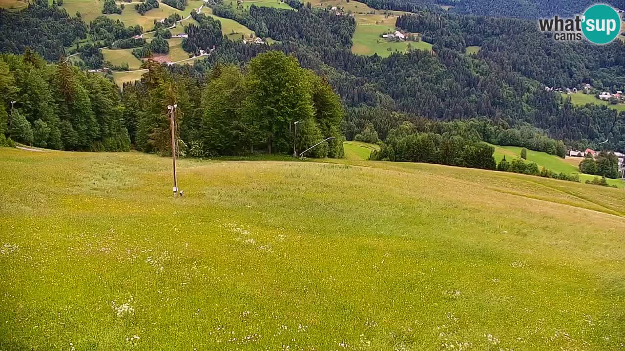 Skijalište Stari Vrh Web kamera uživo – Slovenija