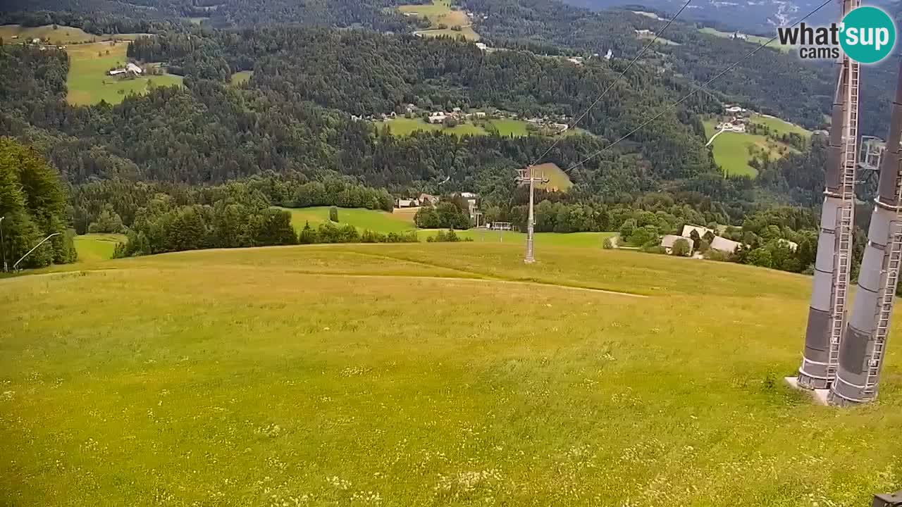 Skijalište Stari Vrh Web kamera uživo – Slovenija
