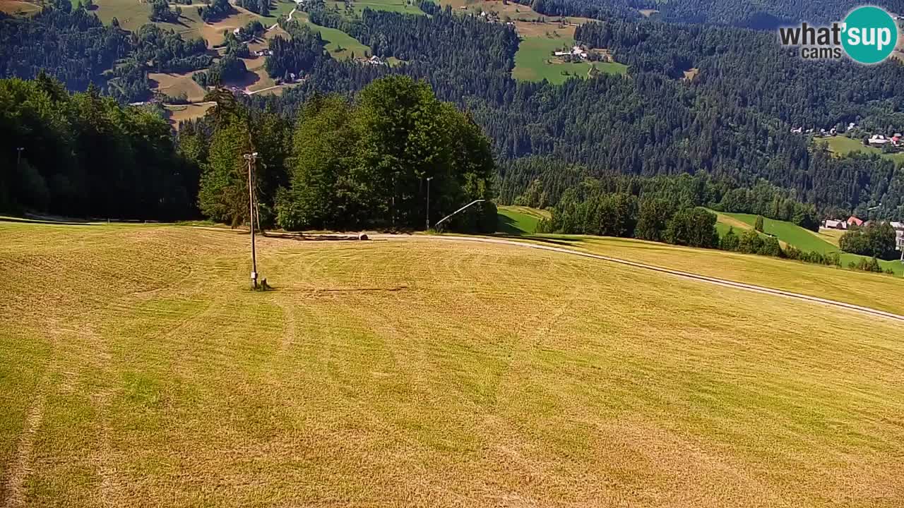 Skijalište Stari Vrh Web kamera uživo – Slovenija