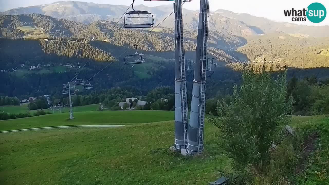 Stazione sciistica di Stari Vrh Webcam in diretta – Slovenia