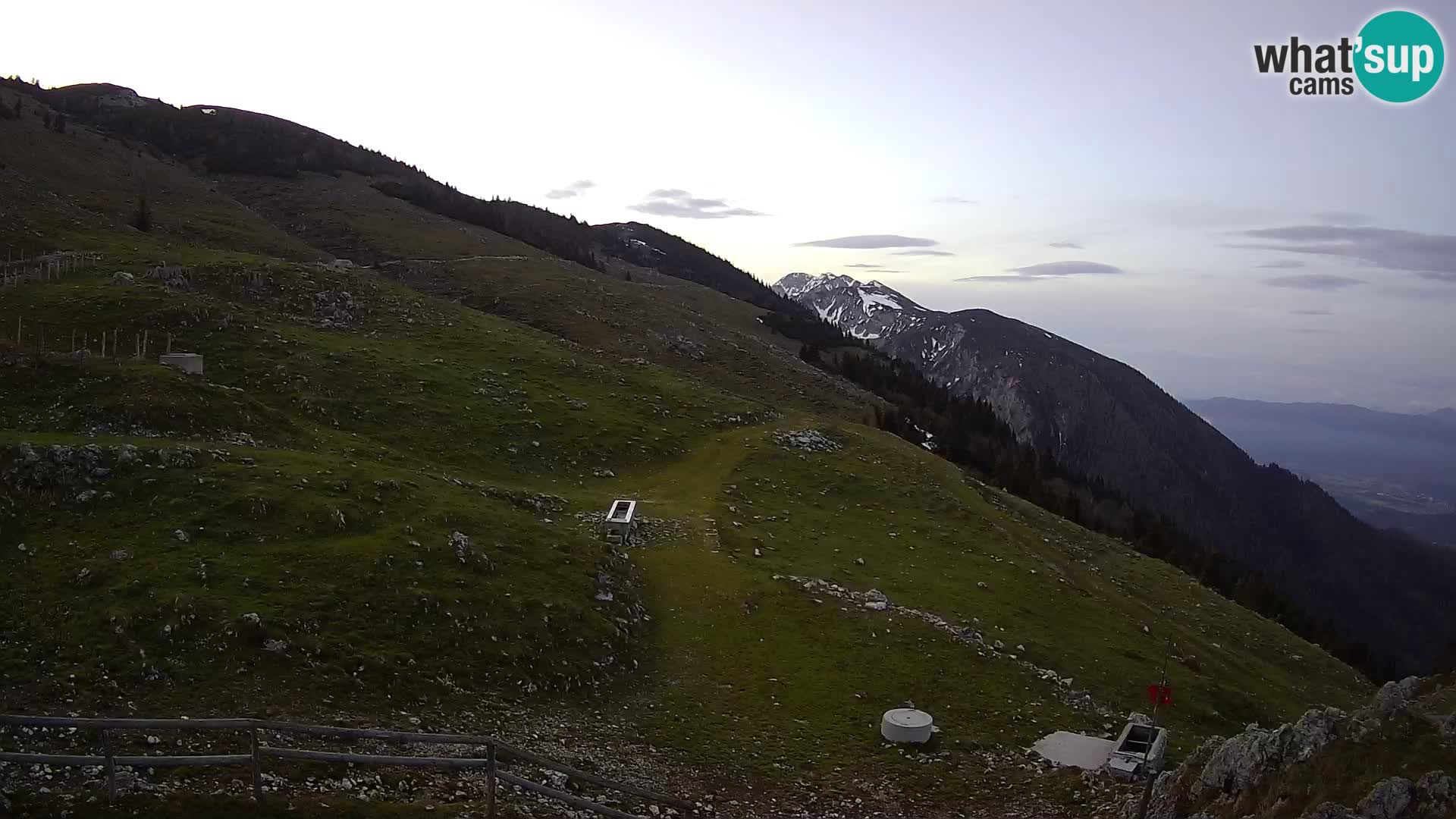 Struška nad Jesenicami web kamera planina Svečica (Belška planina) – Karavanke – Slovenija
