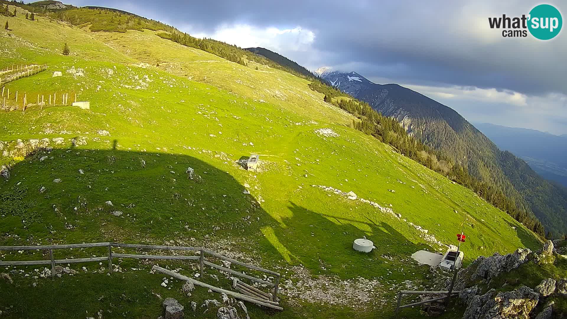 Struška nad Jesenicami Live webcam planina Svečica (Belška planina) – Karavanke – Slovénie