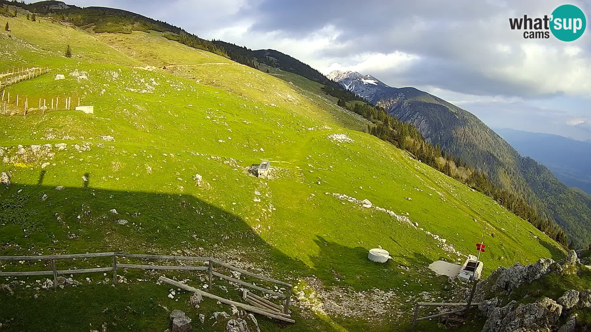 Struška nad Jesenicami Live webcam planina Svečica (Belška planina) – Karavanke – Slovenia