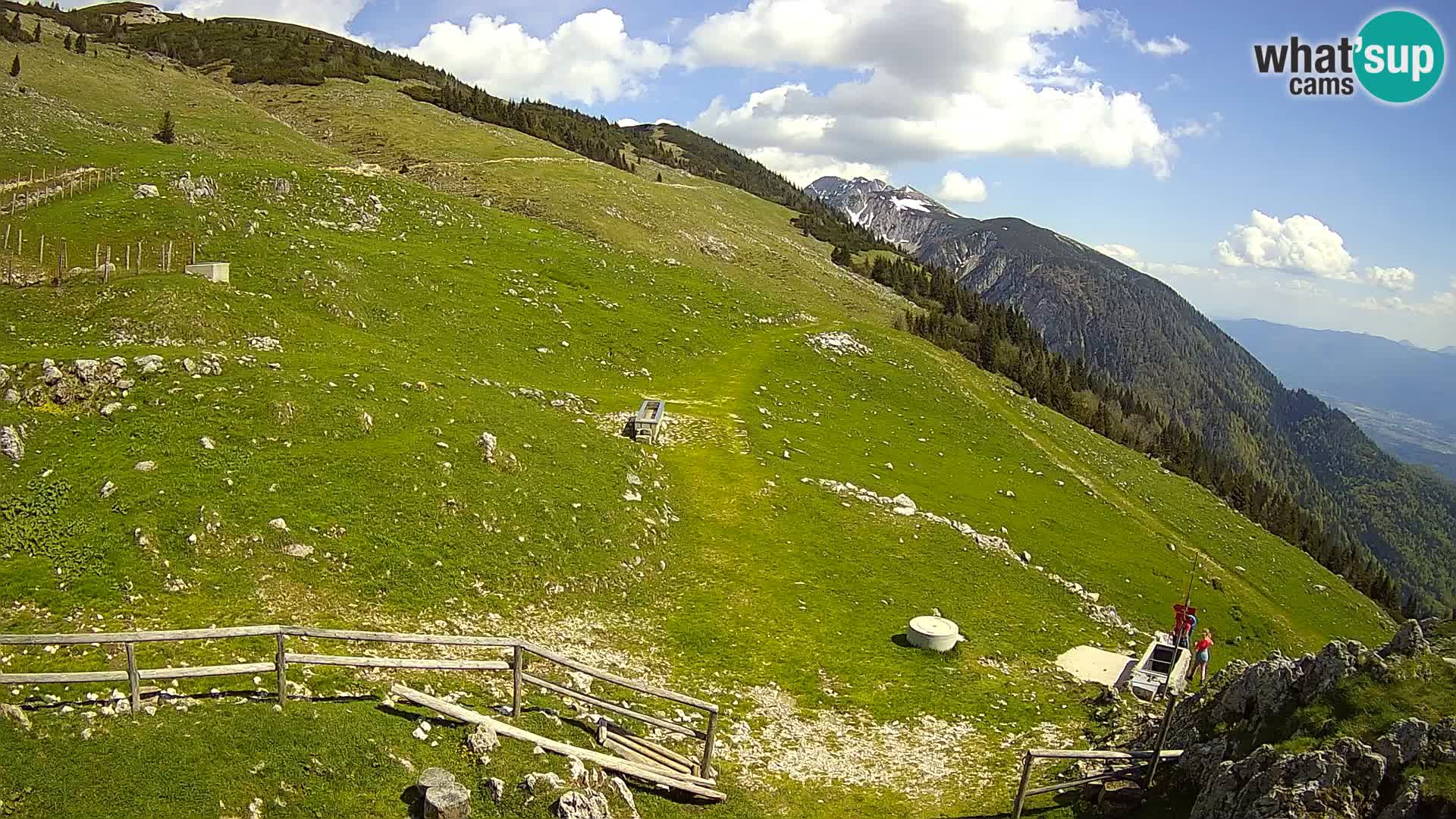 Struška nad Jesenicami Live webcam planina Svečica (Belška planina) – Karavanke – Slovenia