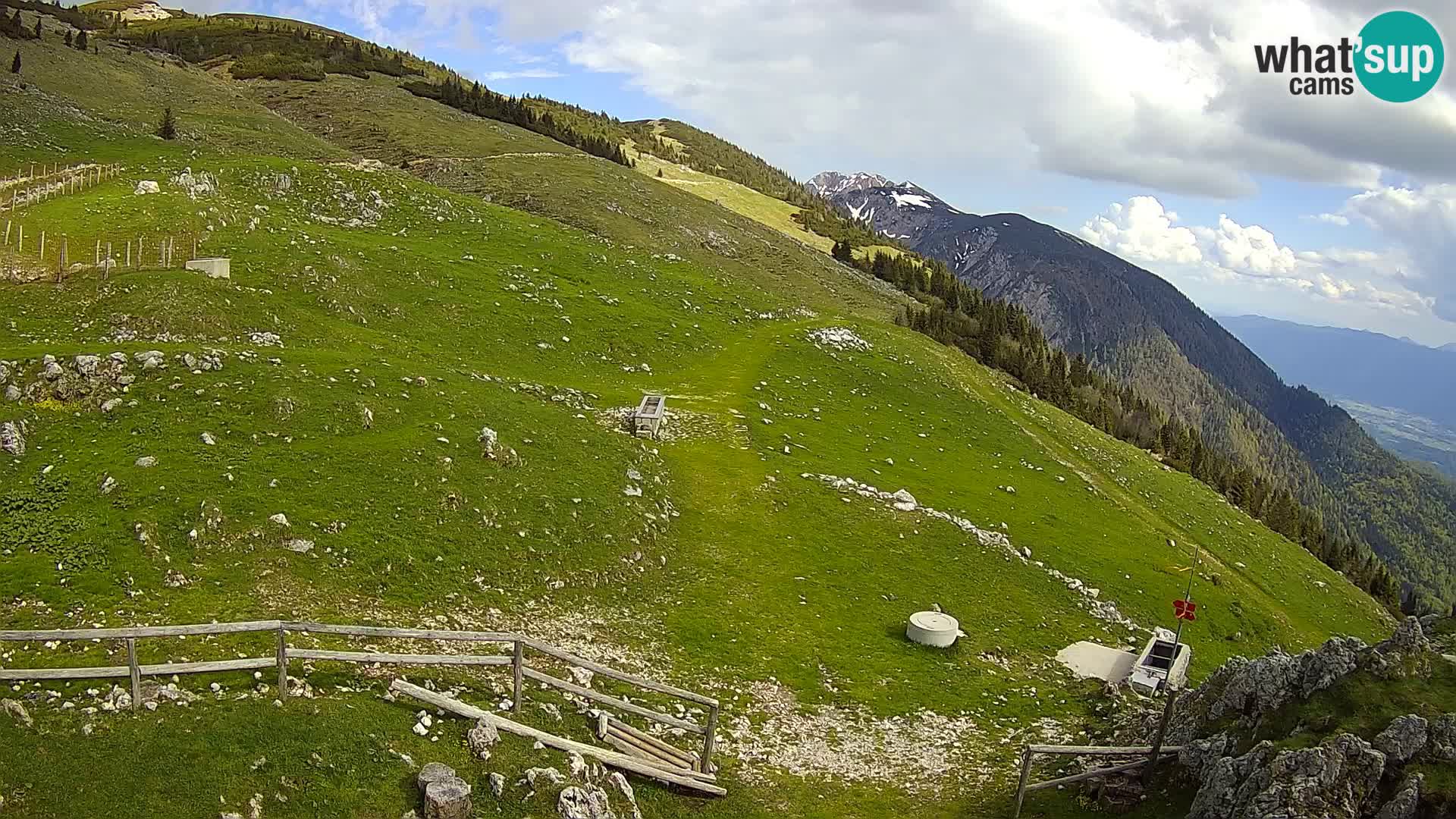 Struška nad Jesenicami Live webcam planina Svečica (Belška planina) – Karavanke – Slovenia