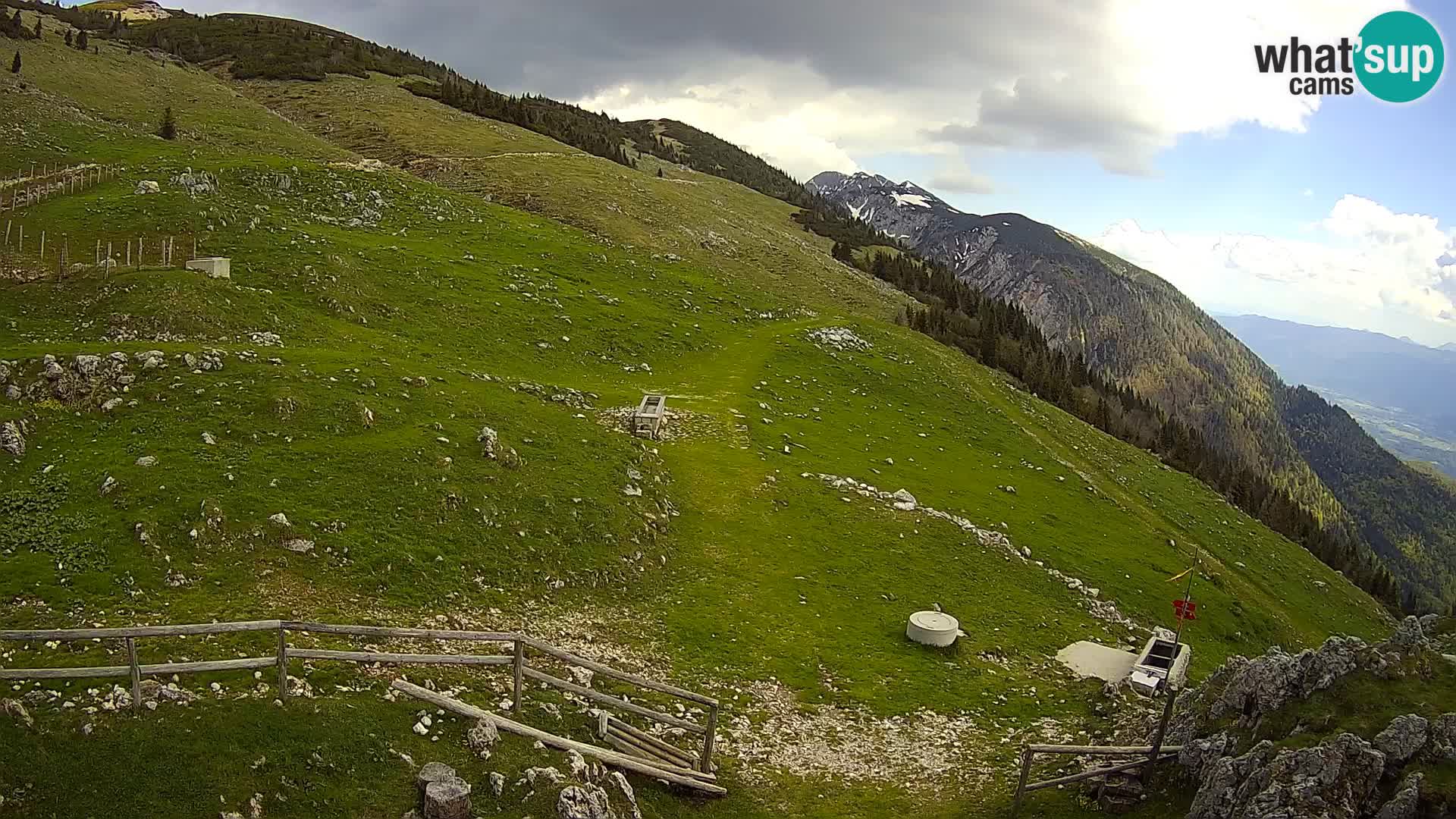 Struška nad Jesenicami camera en vivo planina Svečica (Belška planina) – Karavanke – Eslovenia