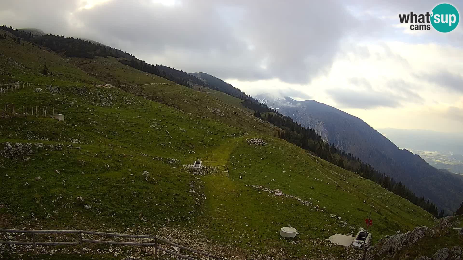 Struška nad Jesenicami Live webcam planina Svečica (Belška planina) – Karavanke – Slovénie