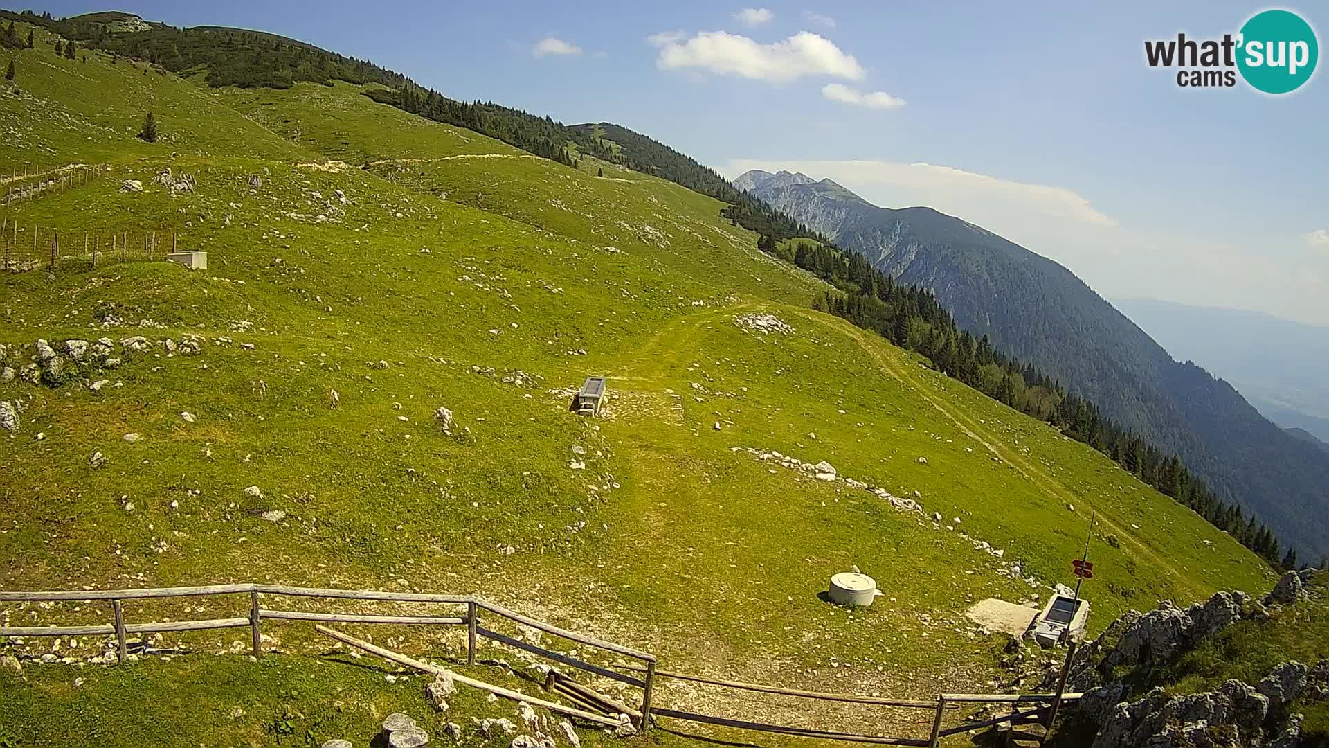 Struška nad Jesenicami camera en vivo planina Svečica (Belška planina) – Karavanke – Eslovenia