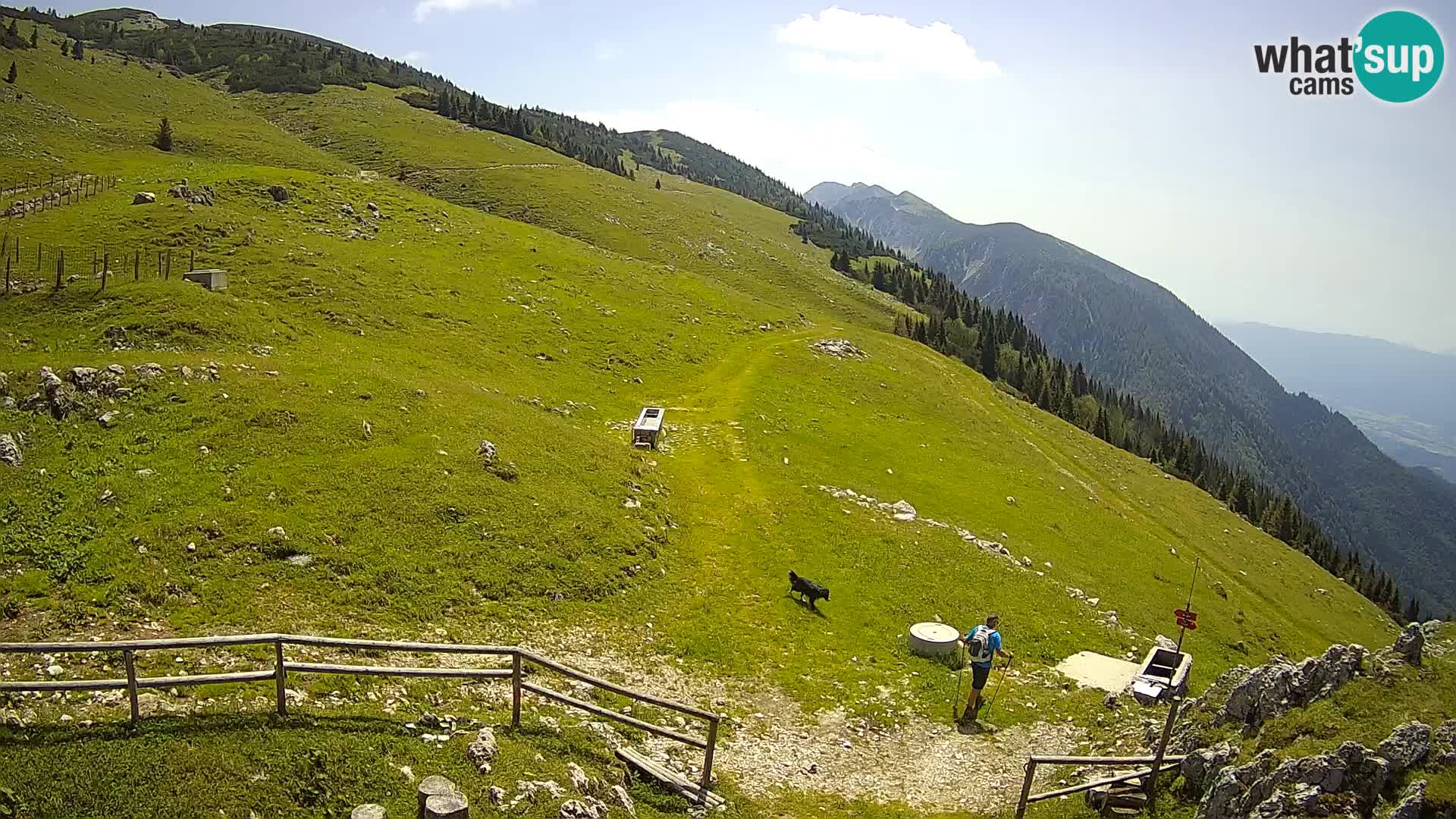 Struška nad Jesenicami Live webcam planina Svečica (Belška planina) – Karavanke – Slovénie