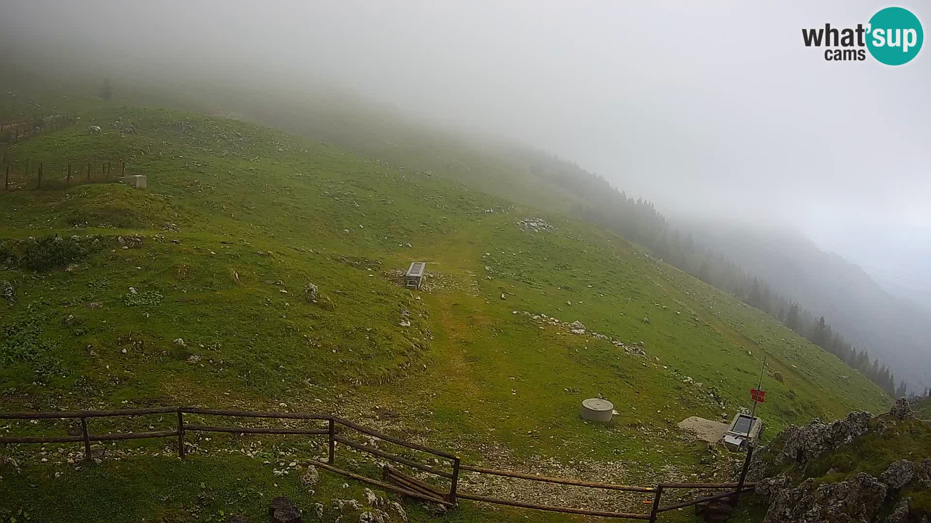 Struška nad Jesenicami web kamera planina Svečica (Belška planina) – Karavanke – Slovenija